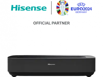 Proyector - Hisense PL1SE Láser Cinema, Smart TV UHD 4K, 80-120" tamaño ajustable, Dolby Vision-Atmos, 2100lm, Modo juego, HDR10, Airplay