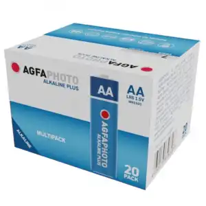 Agfaphoto LR6 Pilas Alcalinas Plus Cute AA 1.5V 20 Unidades