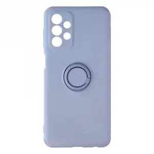 Avizar Funda Silicona Suave con Anillo de Soporte Lila para Samsung A23 5G/M23/M13