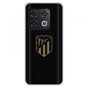 Funda Para Oneplus 10 Pro Del Atlético De Madrid Escudo Dorado Fondo Negro - Licencia Oficial Atlético De Madrid