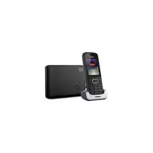 Gigaset Premium 300 Teléfono Dect Identificador De Llamadas Negro, Plata