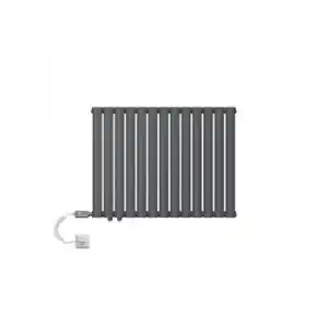 Radiador 780 X 600 Mm Antracita De Panel Monocapa Para Baño Ml-design