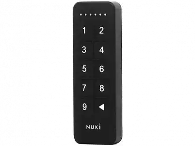 Teclado de seguridad para puerta - Nuky Keypad, Compatible con Smart Lock, Negro