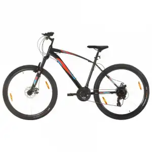 vidaXL Bicicleta de Montaña 21 Velocidades 29" 48cm Negra