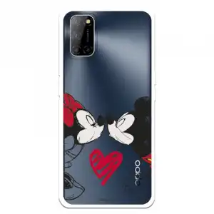 Funda Para Oppo A52 Oficial De Disney Mickey Y Minnie Beso Clásicos Disney