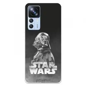 Funda Para Xiaomi 12t Oficial De Star Wars Darth Vader Fondo Negro - Star Wars