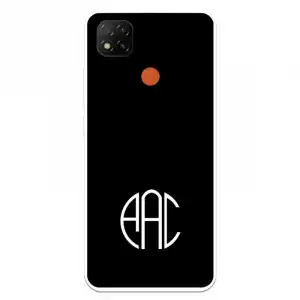 Funda Para Xiaomi Redmi 9c Del Académica De Coimbra Iniciales - Licencia Oficial Académica De Coimbra