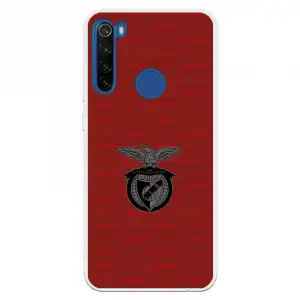 Funda Para Xiaomi Redmi Note 8t Del Escudo Fondo Granate - Licencia Oficial Benfica
