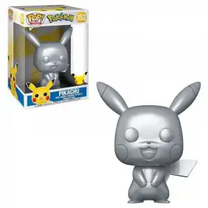 Funko Pop Jumbo Pokemon Pikachu Efecto Metálico Edición Especial Exclusivo