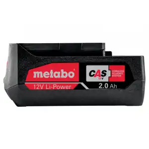 Metabo 625406000 Batería Li-Power Tecnología Air Cooled 12V 2ah