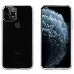 Muvit Funda Recycletek Transparente Antibacteriana para Apple iPhone 11 Pro Max