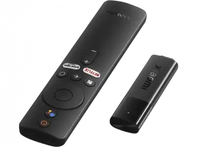 Reproductor multimedia - Xiaomi TV Stick 4K, UHD 2 GB RAM, 8 GB, Android TV™ 11, Wi-Fi 2.4GHz/5GHz, Negro