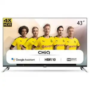 Tv Led 43" Chiq H7a, 4k Uhd, Smart Tv Android 9.0