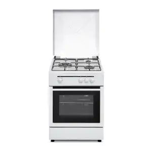 Vitrokitchen - Cocina Compacta  Con 3 Quemadores Y Horno - CB5530BN