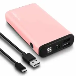 Batería Externa Akashi 10000mah Para Smartphone Y Tablet – Rosa