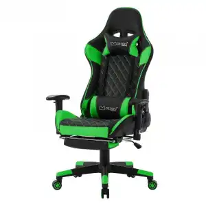 ML-Design Silla Gaming Negra-Verde