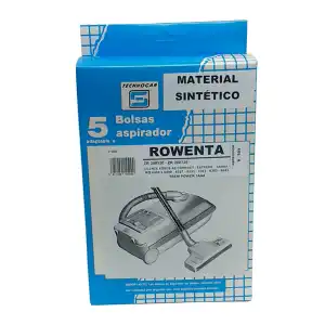 Tecnhogar - Pack De 5 Bolsas De Aspirador Rowenta