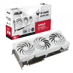 ASUS TUF Gaming Radeon RX 7800 XT White OC Edition 16GB GDDR6