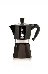 Cafetera italiana Bialetti Moka Express Color 6 tazas Negro