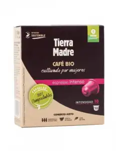 Cápsulas compostables Oxfam Café Bio Intenso