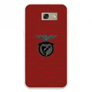 Funda Para Samsung Galaxy A3 Del Escudo Fondo Granate - Licencia Oficial Benfica