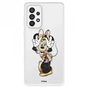 Funda Para Samsung Galaxy A73 5g Oficial De Disney Minnie Posando - Clásicos Disney