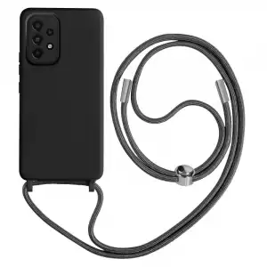 Funda Semirrígida Con Collar Samsung Galaxy A52, A52s 80cm Negro