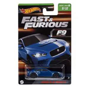 Mattel Hot Wheels Fast & Furious Vehículo de Jaguar XE SV Project 8