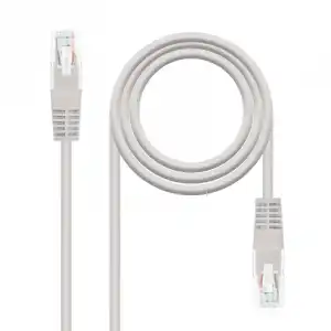 Nanocable Cable de Red RJ45 UTP AWG24 Cat. 5e 3m Gris
