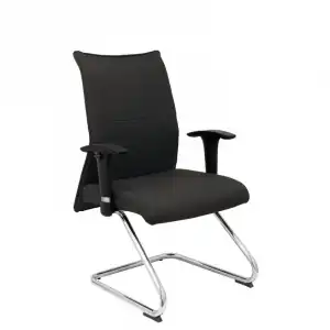 Piqueras y Crespo Albacete Sillón Confidente Patín Bali Negro