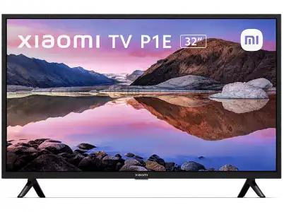 TV LED 32" - Xiaomi P1E, HD, Smart TV, DVB-T2 (H.265), Dolby Audio, Negro
