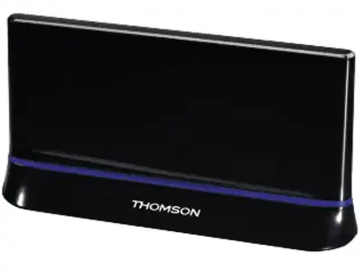 Antena TV - Thomson 00132186, DVB-T/DVB-T2, Radio digital, Negro