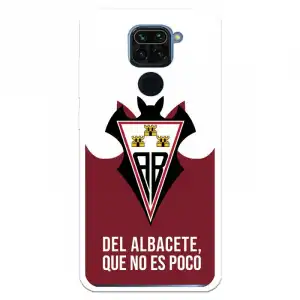 Funda Licencia Oficial Albacete Balompié Escudo del Albacete que no es Poco para Xiaomi Redmi Note 9