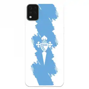 Funda Para Lg K42 Del Celta Escudo Trazo Azul - Licencia Oficial Rc Celta