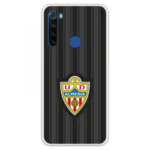 Funda Para Xiaomi Redmi Note 8t Del Almería Fondo Negro - Licencia Oficial Ud Almería