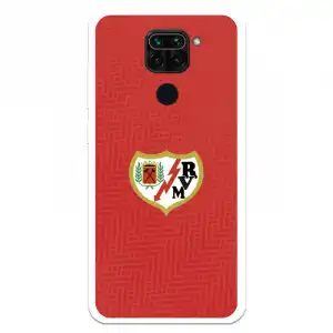 Funda Para Xiaomi Redmi Note 9 Del Rayo Vallecano Escudo Fondo Rojo - Licencia Oficial Rayo Vallecano