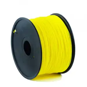 Gembird Bobina de Filamento ABS 1.75mm 1Kg Amarillo Fluorescente