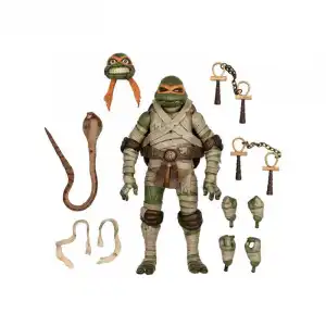 Neca Universal Monsters x TMNT Ultimate Michelangelo Mummy Figura 18 cm