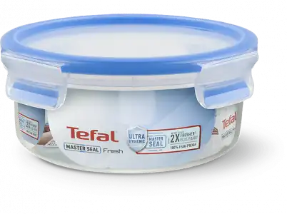 Tupper - Tefal Clip&Close K3022312, Redondo, 0.85 L, Plástico