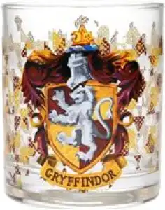 Vaso de cristal Harry Potter Escudo de Gryffindor 370ml