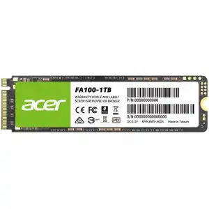 Acer FA100 SSD 1TB M.2 PCIe Gen3 NVMe