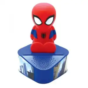 Altavoz Bluetooth Con Figura Luminosa De Spider-man