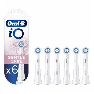 Braun - Pack De 6 Cabezales De Recambio Oral B - IO Radiant White