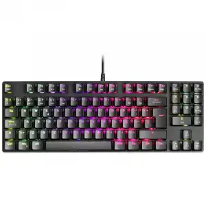 Mars Gaming MKREVOPRO Teclado Mecánico Gaming RGB Switch Rojo
