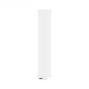 Panel Radiador Doble Capa 1600x300 Mm Blanco Incl. Juego De Conexión De Zócalo Ml-design