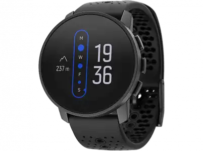 Reloj deportivo - Suunto 9 Peak All Black, 14 días, 80 Modos, Bluetooth, GPS, Resistente al agua, Negro