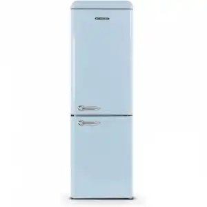 Schneider SCB315VNFBL Frigorífico Combi Vintage E Azul