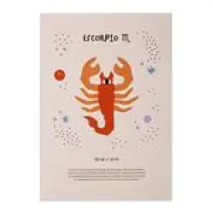 UO Lámina Horóscopo Escorpio