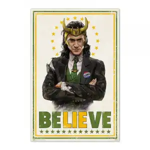 Erik Maxi Póster Marvel Loki 91.5x61cm