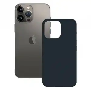Ksix Funda Semirrígida Antideslizante para iPhone 14 Plus Azul
